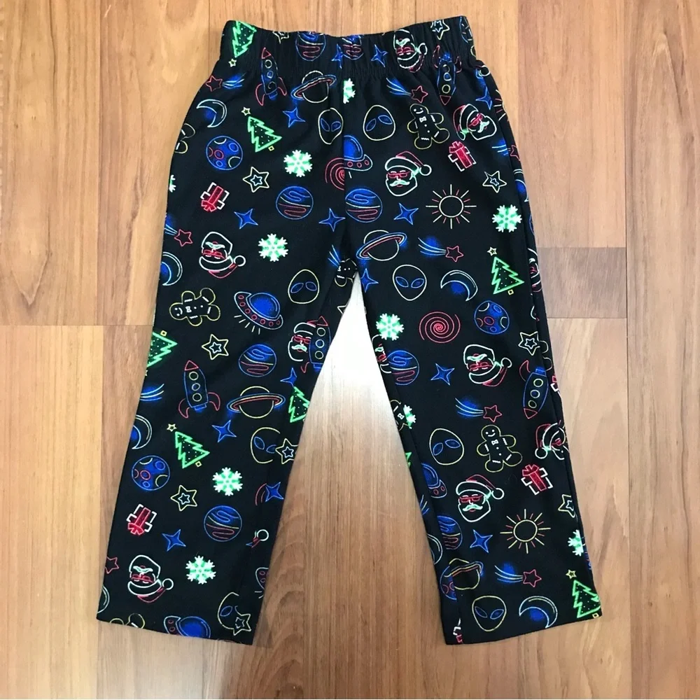 North Pole Trading Co. Kid’s Christmas Fleece Pajamas Size 4T